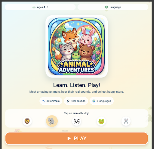 Animal Adventure: Learn & Play